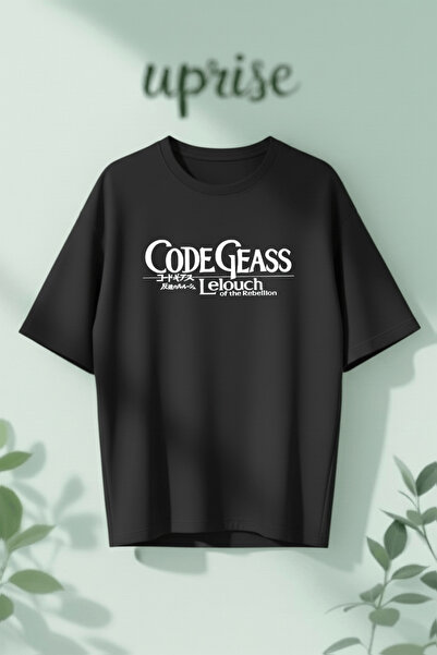 Vordevia Μπλουζάκι Code Geass Lelouch με στάμπα από βαμβάκι σε μεγάλο μέγεθος
