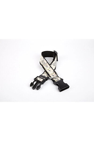colezium Patterned Fancy Woven Dog Collar 1.5 X 25-40 cm Black