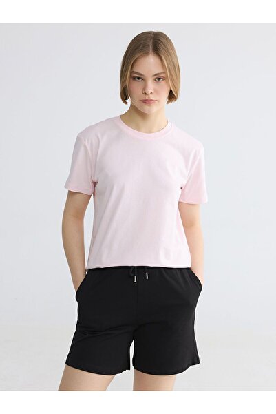 LC Waikiki Γυναικείο T-Shirt XSIDE Crew Neck