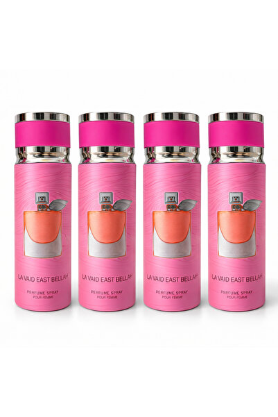 Verona Collection Σετ 4x Σπρέι Σώματος La Vaid East Bellah 200ml – Γλυκό & Κο...