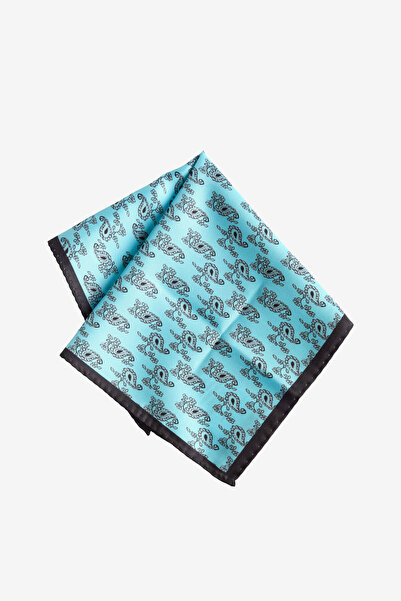 ALTINYILDIZ CLASSICS Ανδρικό μαντήλι με τιρκουάζ σχέδιο