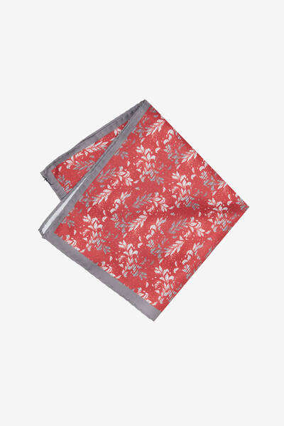 ALTINYILDIZ CLASSICS Ανδρικό μαντήλι με κόκκινο-μαύρο σχέδιο