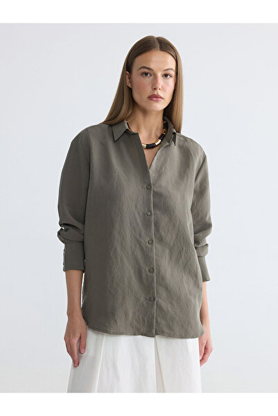 LC Waikiki Nevavm Striped Women's Shirt with a Difference