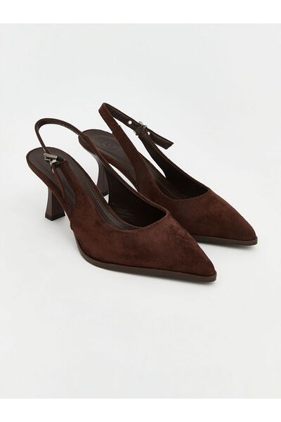 LC Waikiki Γυναικεία παπούτσια με τακούνι LCW STEPS Suede Look