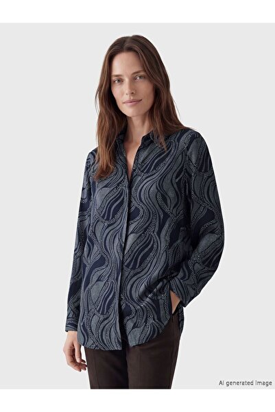 LC Waikiki قميص نسائي منقوش من LCW Grace\t