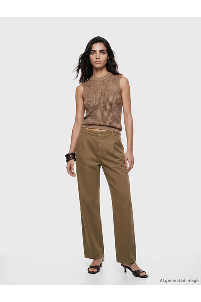 LC Waikiki Nevavm Wideleg Women's Jean Pants with a Difference