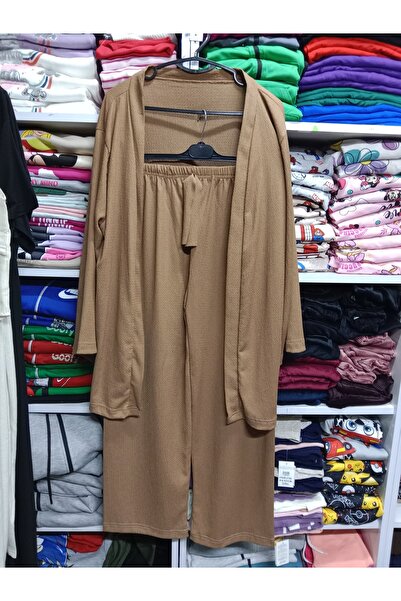 Butik Ayrobin kumaş standart beden ikili takım