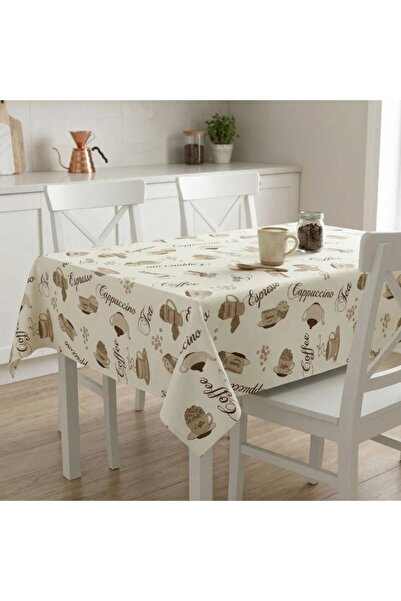 Lenjerii Deosebite Τραπεζομάντηλο Τεφλόν 160x220 εκ., Καπουτσίνο
