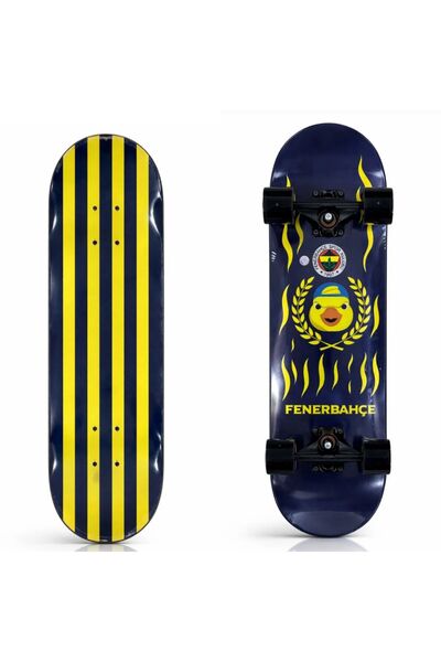 ydn FB 78 cm Lisanslı Işıklı Kaykay Özel Kutulu Kaykay Skateboard Silikon Teker
