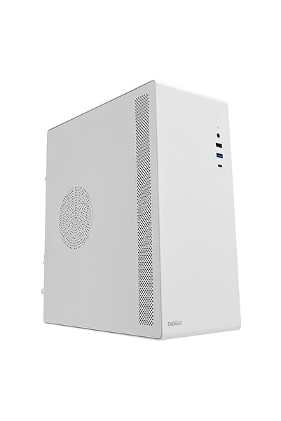 Everest K250 Peak 250W Mıcro Psu Beyaz Usb3.0+Usb2.0+Type-C+Hd Audıo Kompakt ...