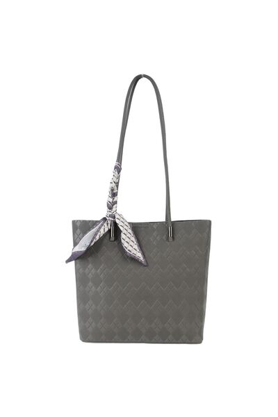 Carino Women's Shoulder Bag, Premium Material, Gray Color