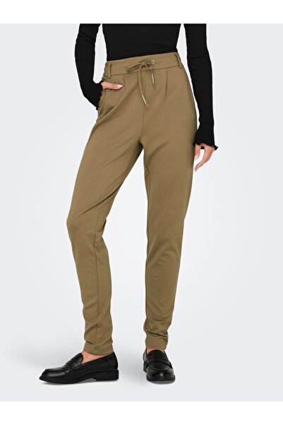 ONLY ONLPOPTRASH LIFE EASY COL PANT PNT NOOS Γυναικείο Καφέ Παντελόνι - 15115847