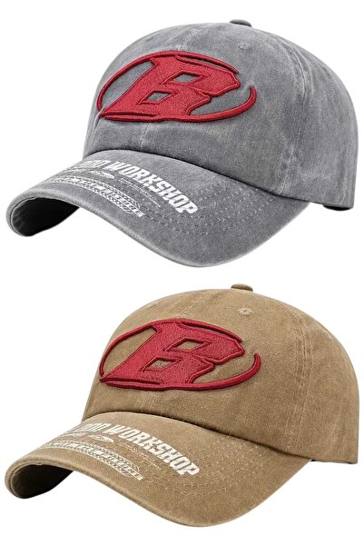 Uniquetrenders Unisex Vintage B Workshop Embroidered Adjustable Baseball Cap ...