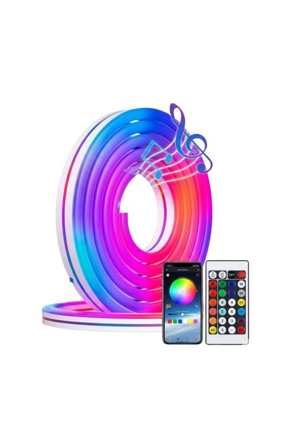 Sepetink 3 Meter Rgb Neon Led Strip Light Decorative Lighting with Waterproof...