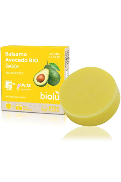 Biolu Στερεό μαλακτικό μαλλιών με αβοκάντο 60γρ.