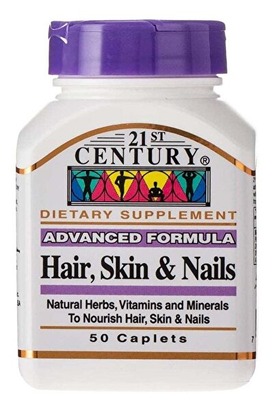 21st Century Hair Skin And Nails Caplets 50 Capsules