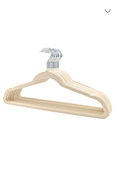 Generic Piece Non-Slip Ultra Slim Velvet Hanger, Set Made In Sturdy Material ...