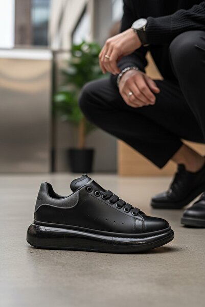 enoch Erkek Alex Model Jel Taban Sneaker Oversize Kalın ve Parlak Tabanlı Lük...