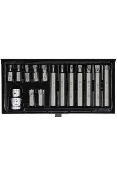 yato Professional Torx Screwdriver Bit Set 15 Pieces