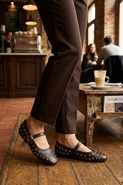 AYAKMOD K-305 Z Brown Women's Casual Shoes