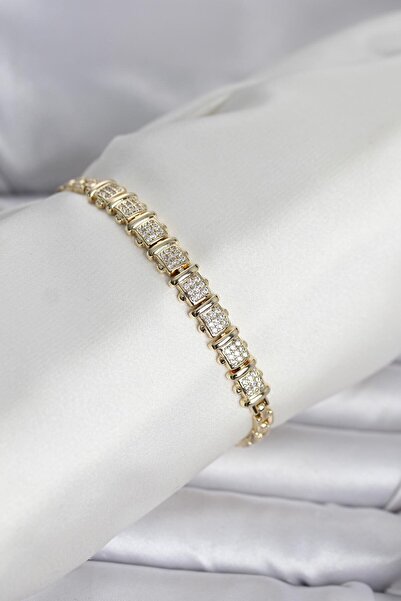 Berren Stylish Xuping Model Zircon Stone Gold Color Women's Bracelet Teachers...
