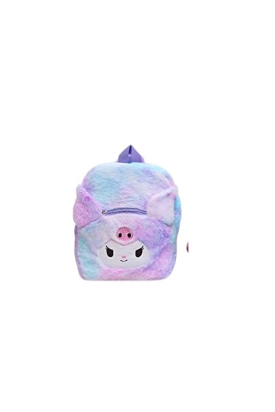 CAVAŞ sun hat Cute Plush Kuromi Backpack Product Dimensions; 35*30 cm