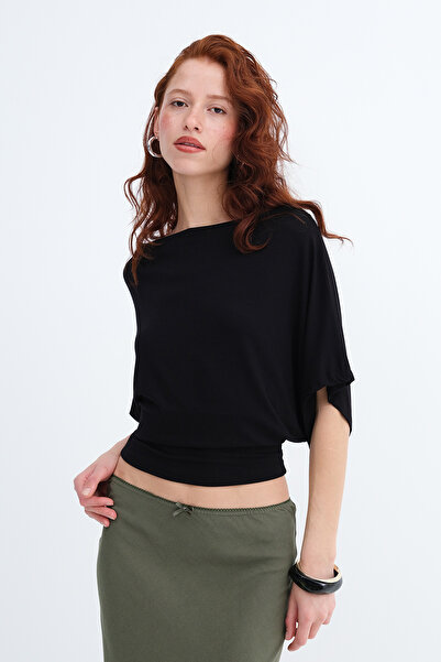 Addax Μπλούζα με λαιμόκοψη καγιάκ B0801