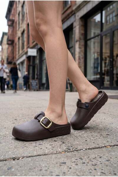 benitto kids Ανατομικές μαλακές καθημερινές παντόφλες Sabo με κλειστή μπροστι...