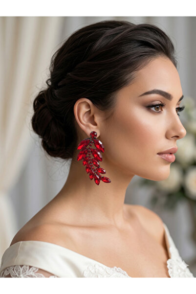 ESPEREST Elagant Model Wedding Bridal Earrings Evening Dress Costume Earrings