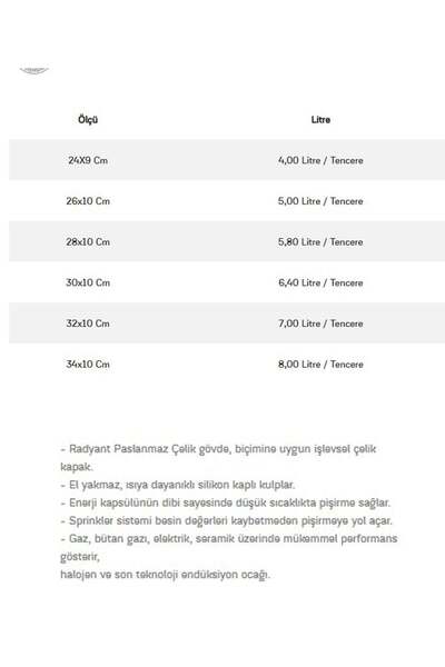 OMS Steel Dumpling Pot 24X9 cm