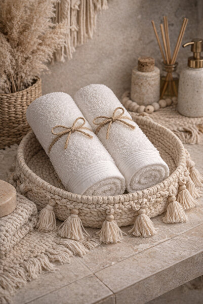 LaraLisa Collection Σετ 2 πετσετών μαλακής υφής, 100% βαμβάκι, 40Χ60 εκ., για...