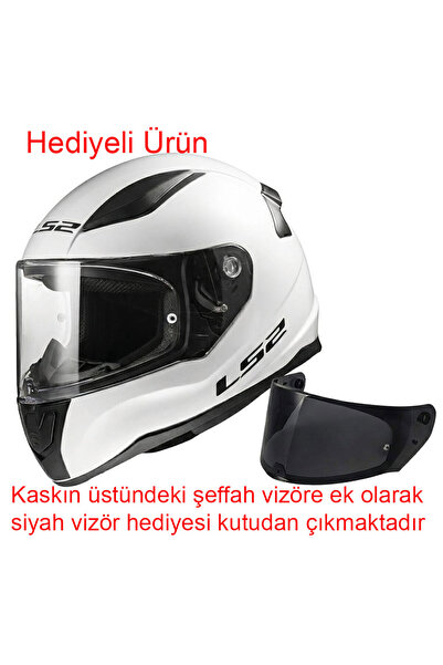 LS2 Rapid 2 Siyah Vizör Hediyeli Motosiklet Kapalı Kask ECE 22.06 sertifikalı