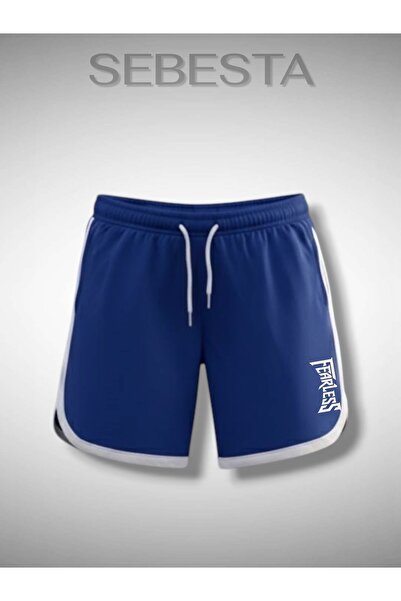 Sebesta Fashion Fearless Printed Premium Jersey Ribbed Sports Shorts