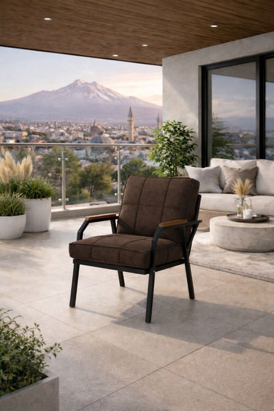 Mygusi HAYAL TEKLİ METAL BAHÇE, BALKON, CAFE KOLTUĞU