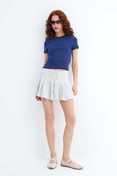 Addax Pleated Mini Skirt E10691