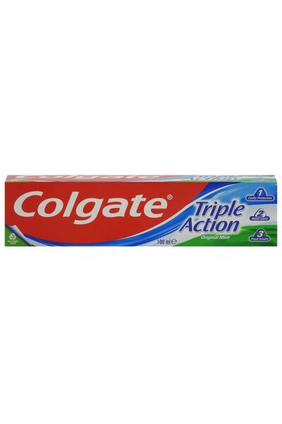 Colgate Οδοντόκρεμα, Κόλγκεϊτ, Τόταλ Τριπλή Δράση, 100 ml