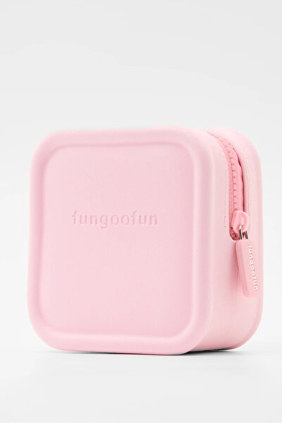 fungoofun Şeker Küpü Makyaj Çantası F516 PEMBE