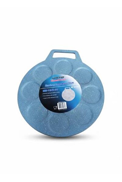 HOME MASTER 9-Eye Aluminum Granite Crepe Pan 40 CM
