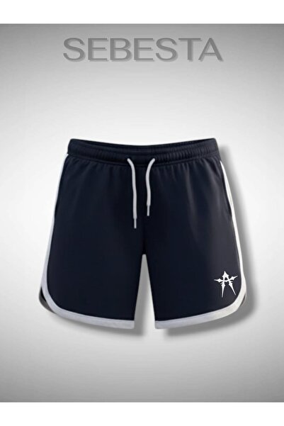 Sebesta Fashion - Printed Premium Jersey Ribbed Sports Shorts