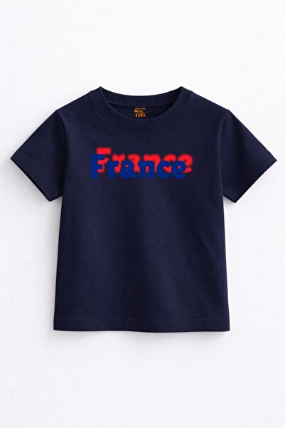 Rabona Fashion FR Core Kids – Ediția Franța Tricou Minimalist