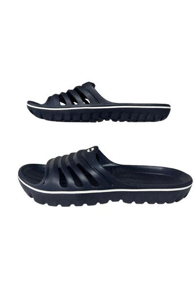 Akınal Bella Navy Blue-White Ultra Light Summer Pool, Sea, Beach Daily Slippers