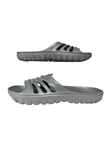 Akınal Bella Γκρι εξαιρετικά ελαφριές καλοκαιρινές παντόφλες για πισίνα, θάλα...