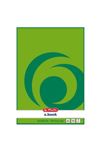 Herlitz Blocnotes A4 100 coli Hârtie Velin