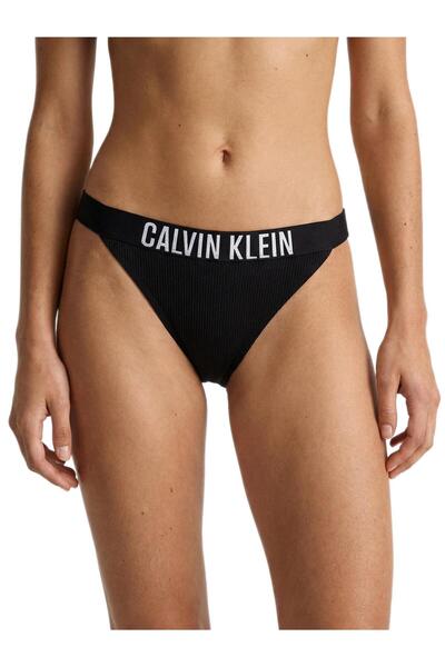 Calvin Klein Kadın Siyah Tanga Bikini Altı LV00Q61213