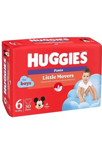 Huggies Πάνες μέγεθος 6, 15-25 κιλά, 30 τεμάχια