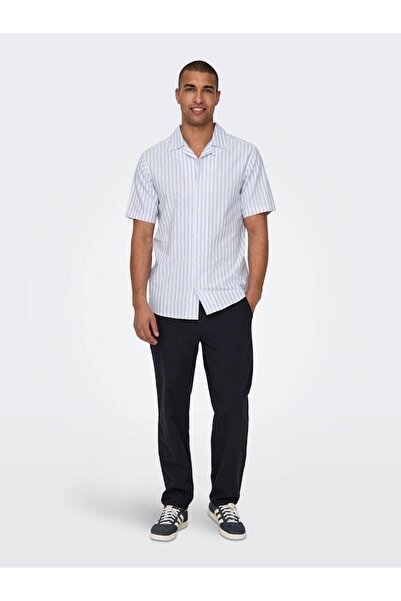 Only & Sons Muške ONSSINUS LOOSE 0007 COT LIN PANT NOOS OS22028267-4396166