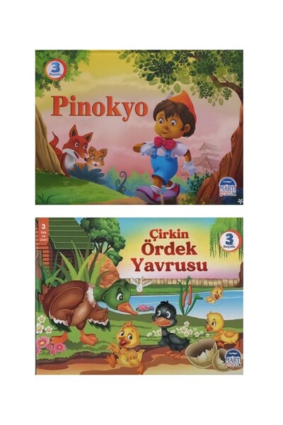 Martı Çocuk Yayınları حكايات ثلاثية الأبعاد 2 كتاب