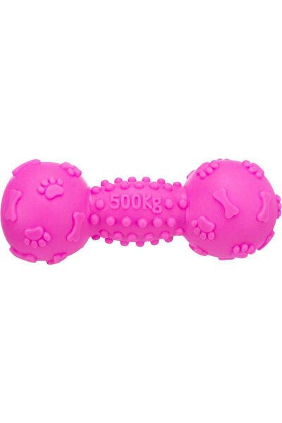 Trixie Dog Toy, Dumbbell, Vinyl, 19 cm, Pink, 3362