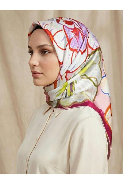 Armine Μεταξωτό Φουλάρι - 9110D-33 - Τίβιλ - Φούξια Ροζ