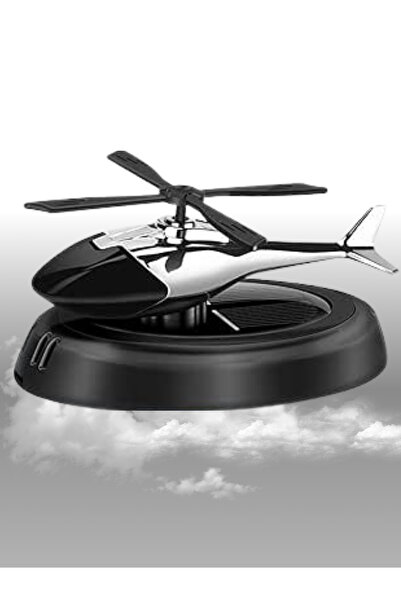 CaseTechnoo Helikopter Araba Kokusu Siyah| Güneş Enerjili Oto Koku | Sıradışı...